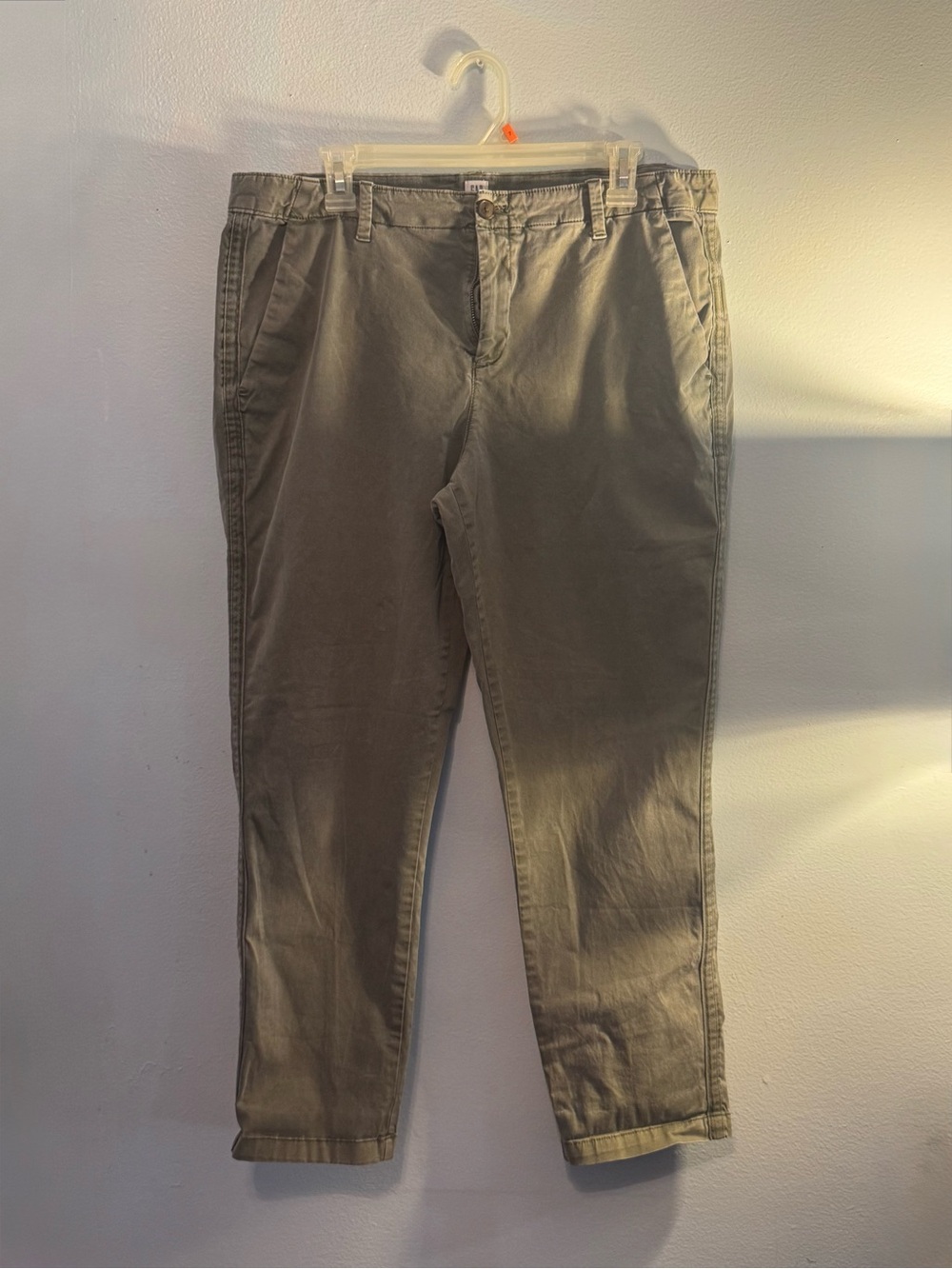 GAP for Good Girlfriend Chinos - Size 14  Olive/Khaki Pants